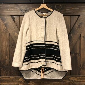 Anthropology Elevenses ardsley wool blend jacket small